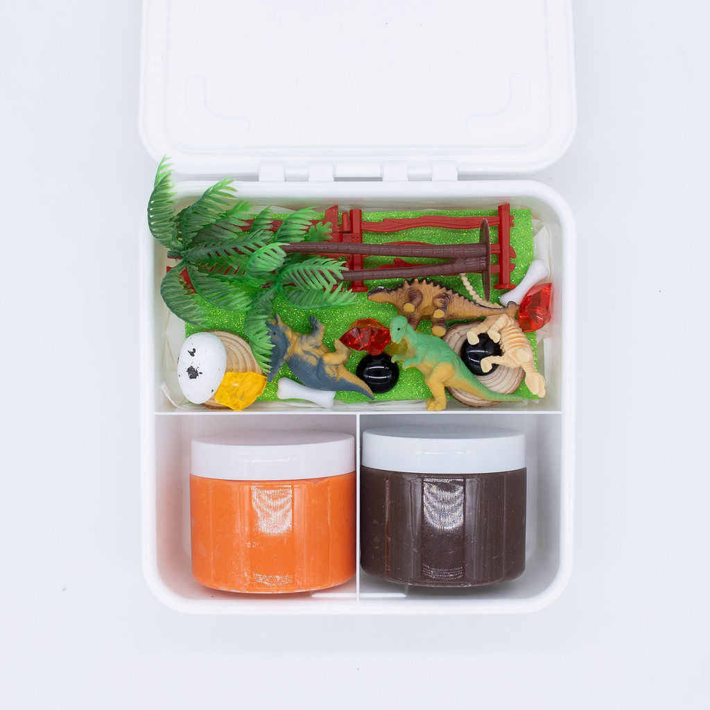 Dino Dig Sensory Kit Dinosaur Sensory Play, Cognitive Development and Fine Motor Skills, Tactile Activities for On The Go, Sensory Toys for Preschoolers and Kids Ages 4, 5, 6, 7, 8