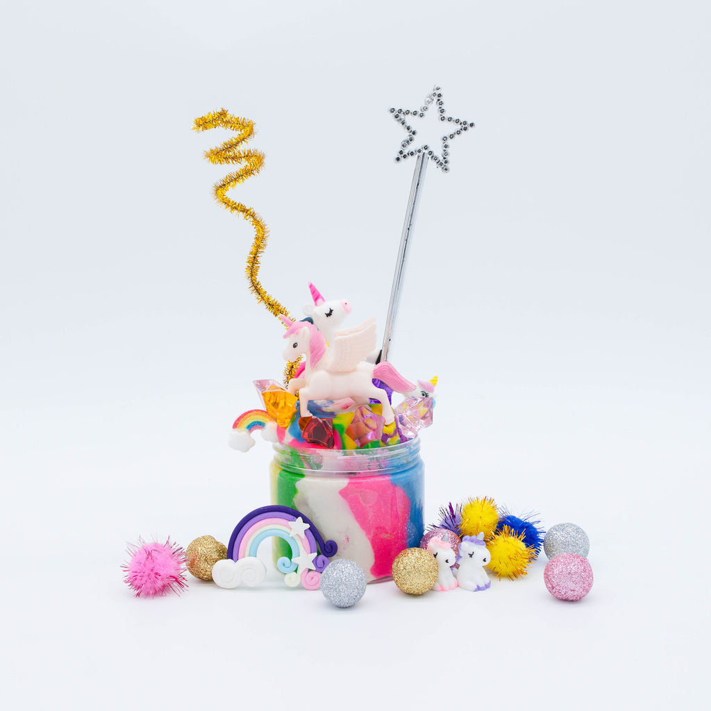 Unicorn Dreams Mini Sensory Kit Sensory Play, Cognitive Development and Fine Motor Skills, Tactile Activities for On The Go, Sensory Toys for Preschoolers and Kids Ages 4, 5, 6, 7, 8