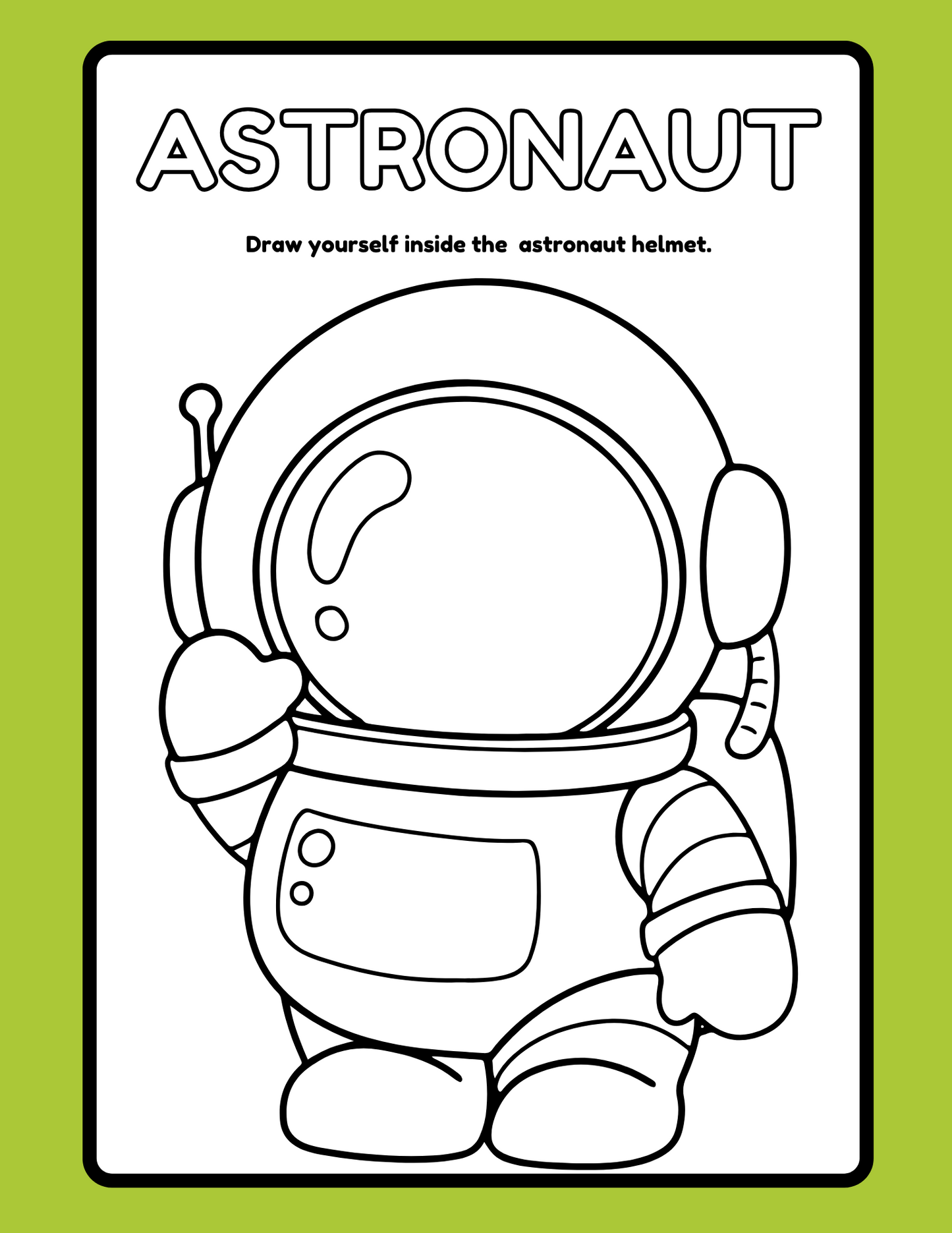 Outer Space Coloring Pages