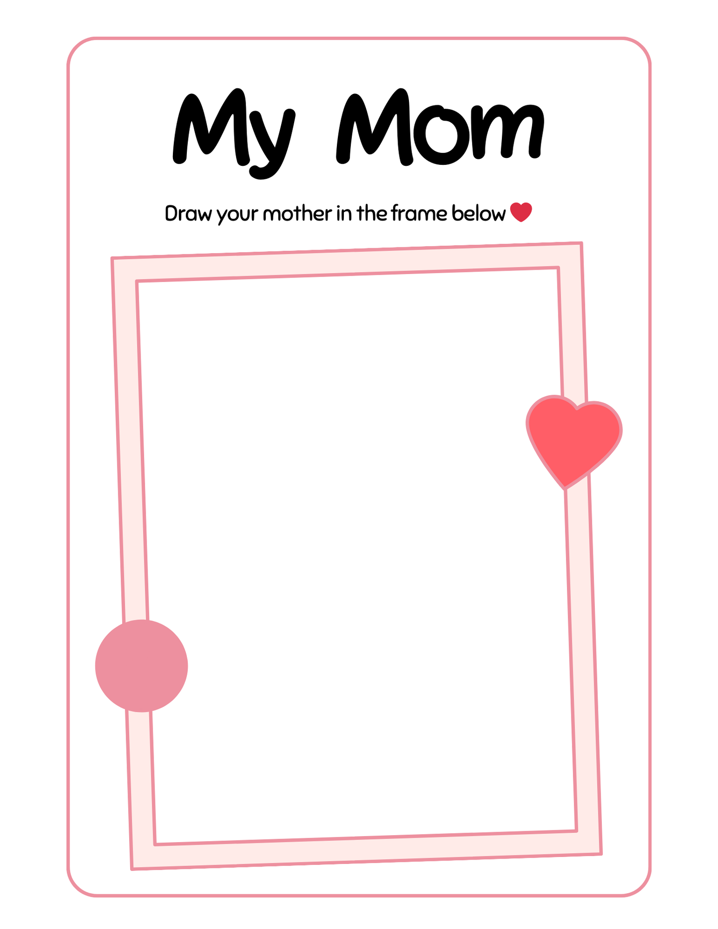 Mother's Day Activity Pages- Free Download