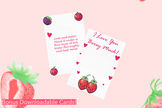 I Love You Berry Much - Downloadable Card
