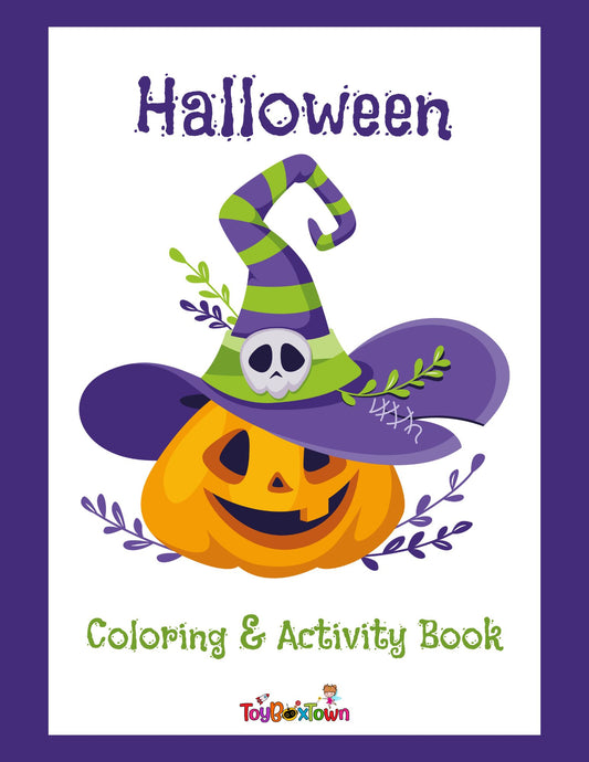 Halloween Printable Activity and Coloring Pages for Kids