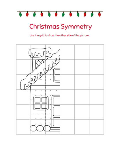 Christmas Kids Activity Book with Christmas Coloring Pages, Christmas Activity Pages, Christmas Mazes and Drawing