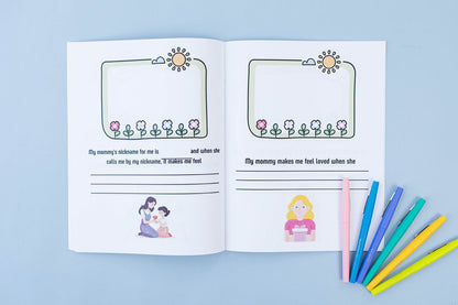 Mommy & Me, Written By: Your Child! Activity and Coloring Book