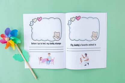 Daddy & Me, Written By: Your Child! Activity and Coloring Book, Perfect for Father's Day and Dad's Birthday!