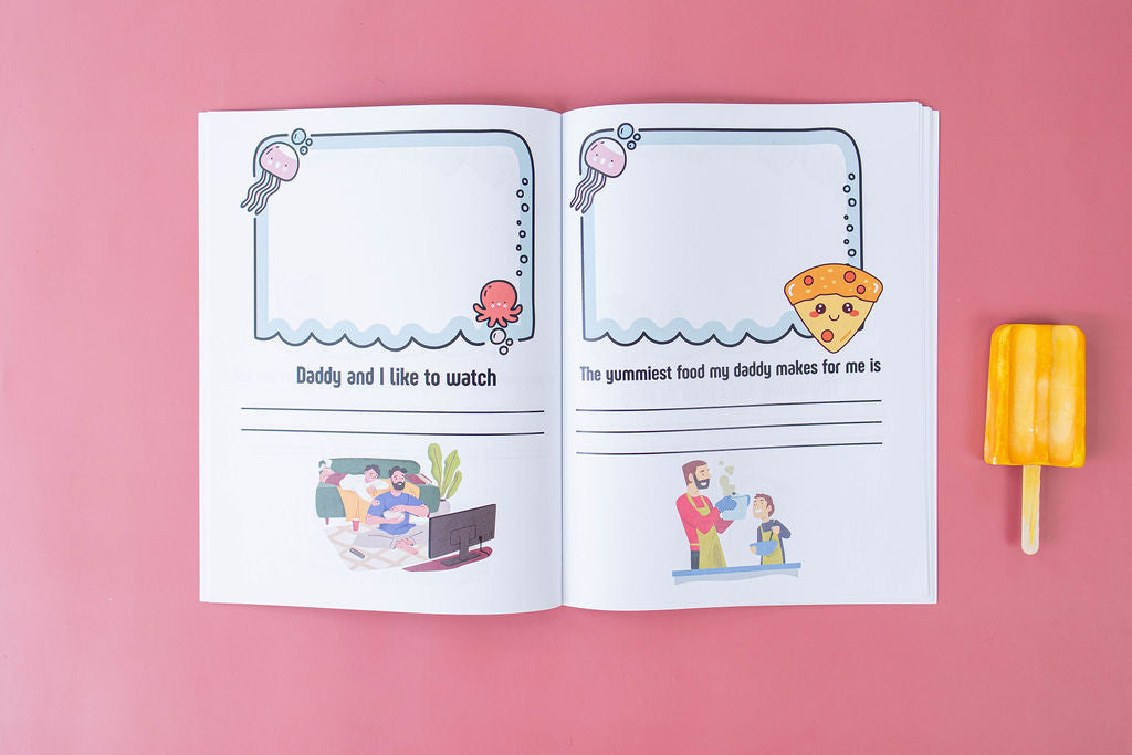 Daddy & Me, Written By: Your Child! Activity and Coloring Book, Perfect for Father's Day and Dad's Birthday!