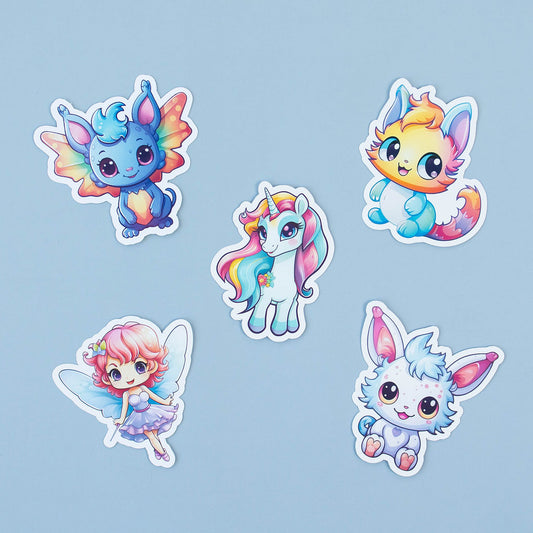 Magical Unicorn Sticker Pack (set of 5)