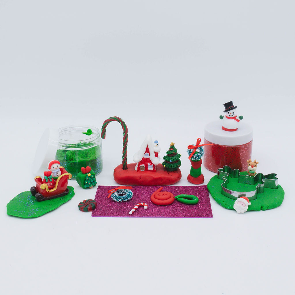 Frosty Fun Sensory Kit Christmas Sensory Play, Cognitive Development and Fine Motor Skills, Tactile Activities for On The Go, Sensory Toys for Preschoolers and Kids Ages 4, 5, 6, 7, 8