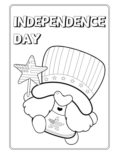 4th of July Coloring Pages to Download and Print, Free Digital Download, Fourth of July Activities, Independence Day Coloring Pages, Patriotic Coloring Pages