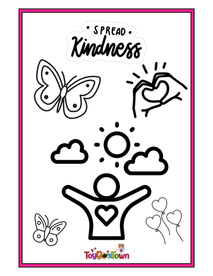 Kindness Activity Pages for Kids 🤗