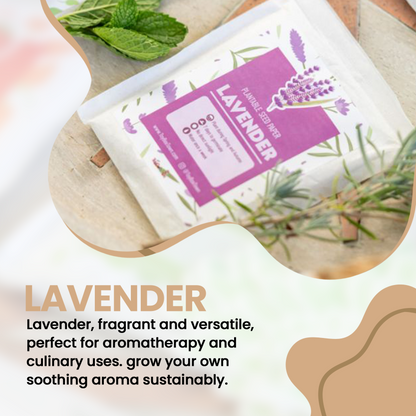 Lavender Plantable Seed Paper