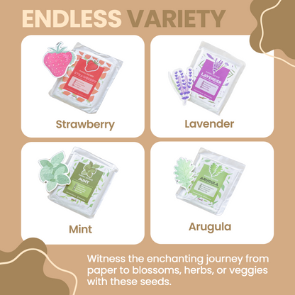 Lavender Plantable Seed Paper