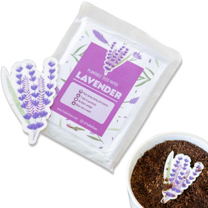 Lavender Plantable Seed Paper