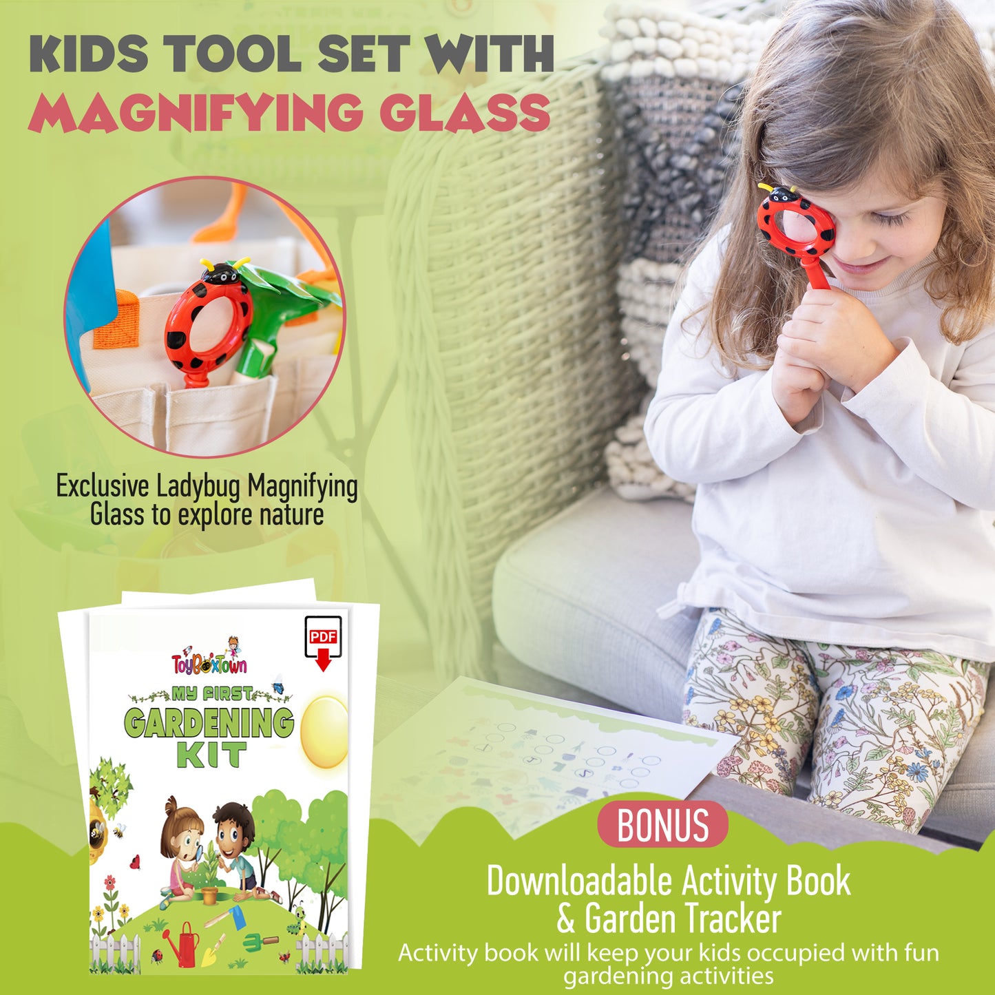 My First Gardening Kit- Kids Gardening Set