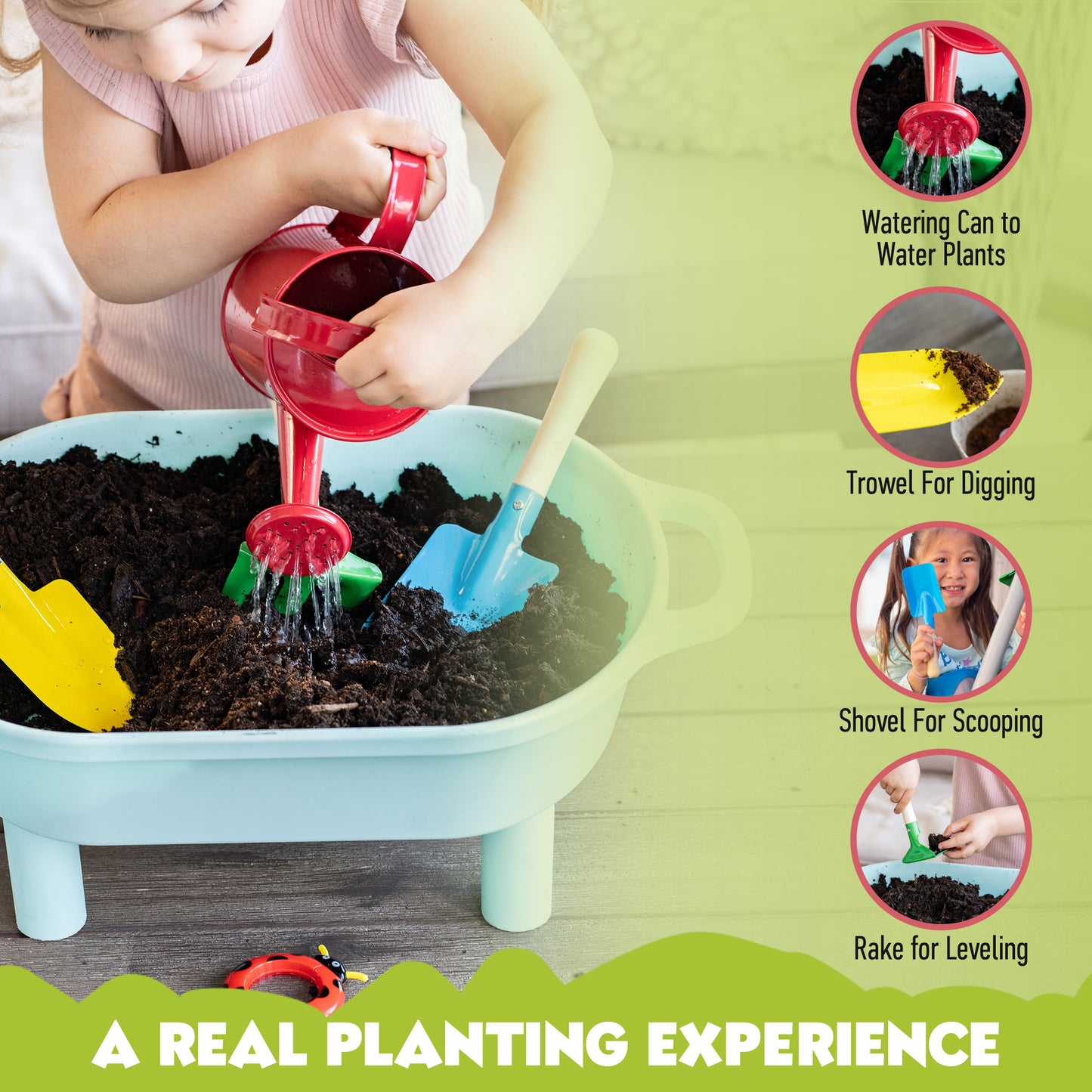 My First Gardening Kit- Kids Gardening Set